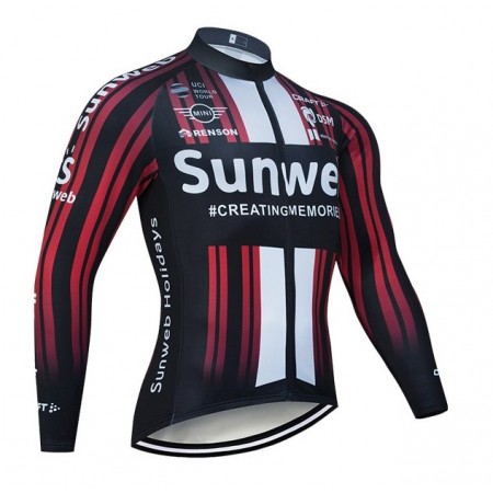 Wielershirt 2020 Team Sunweb N003 Lange Mouw